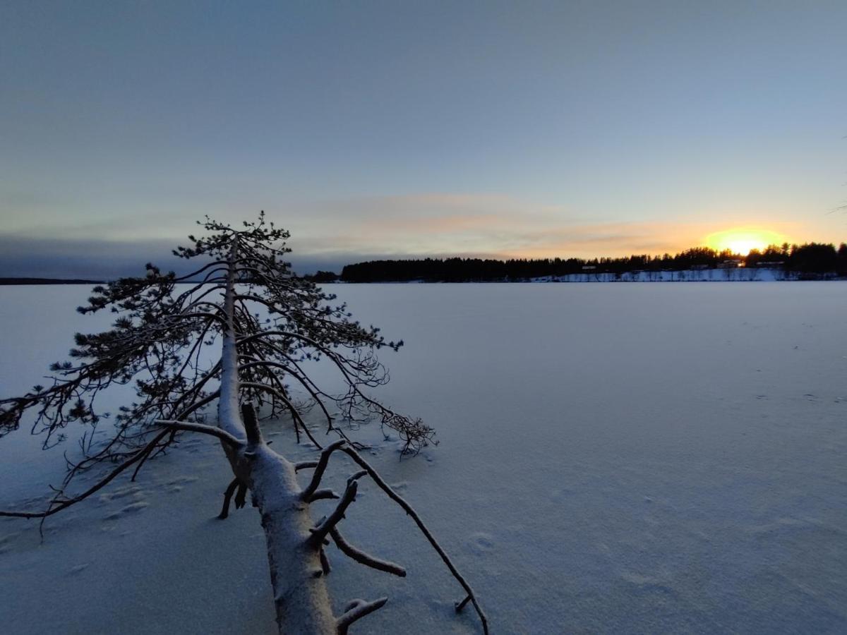 Villa Sirius Sieri, Nice Log-Cottage By The Lake Rovaniemi Exterior photo